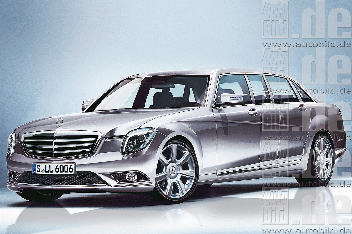 Mercedes S 600 Pullman Illustration