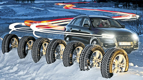 Winterreifen-Test: Dimension 235/55 R 17