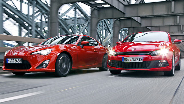 toyota 86 vs vw scirocco #2 toyota 86 vs vw scirocco #2