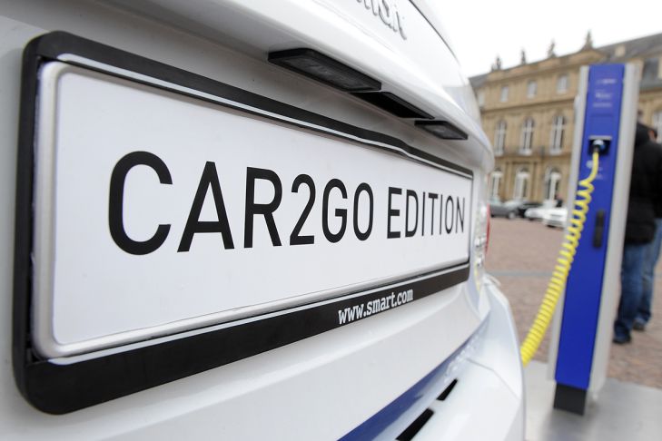 Car2go in Stuttgart 