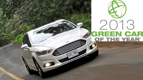 Ford Fusion: Green Car of the Year 2013