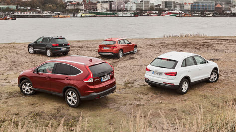 VW Tiguan/Honda CR-V/Audi Q3/BMWX1: Test