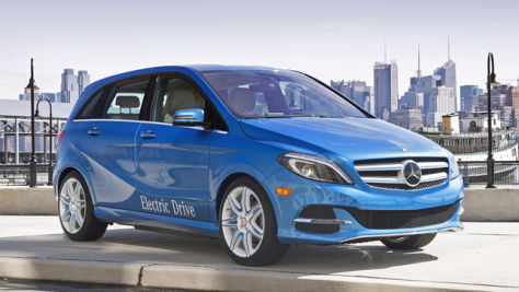 Mercedes B-Klasse Electric Drive: New York 2013
