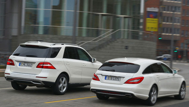 Video Mercedes Ml Vs Cls Autobild De