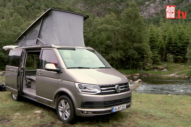 Video Vw T6 California 2015 Autobild De