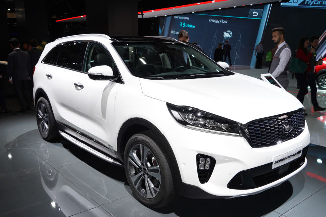 Video Kia Sorento Facelift Iaa 2017 Autobild De