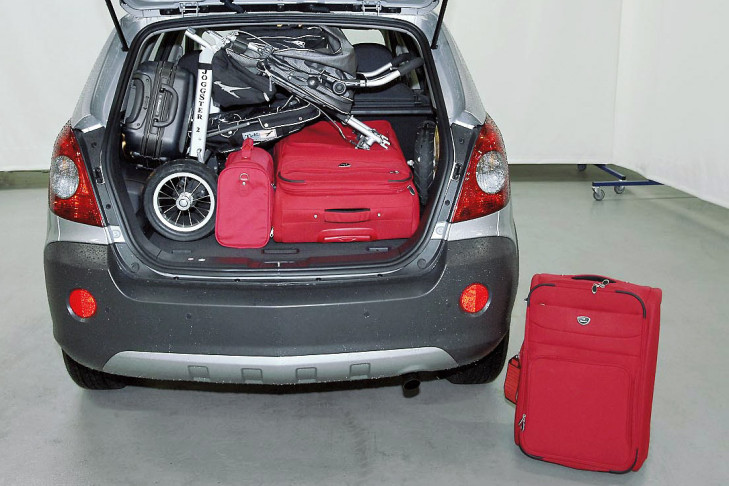 Kofferraum Opel Antara