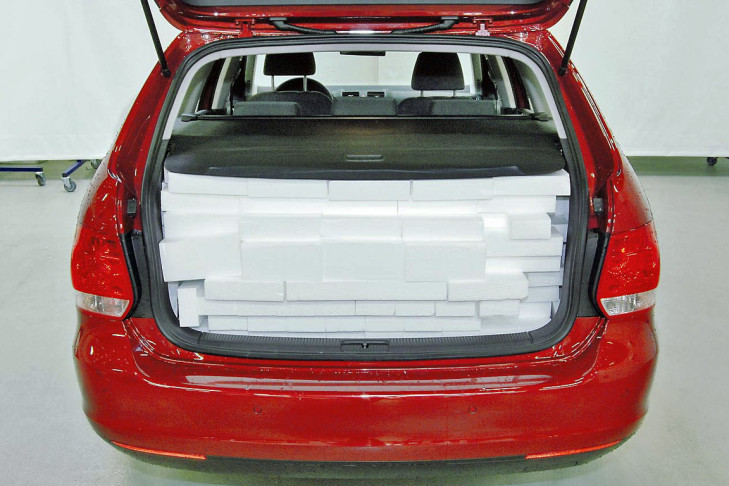 Kofferraum VW Golf Variant