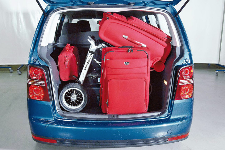 Kofferraum VW Touran