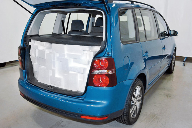 Kofferraum VW Touran