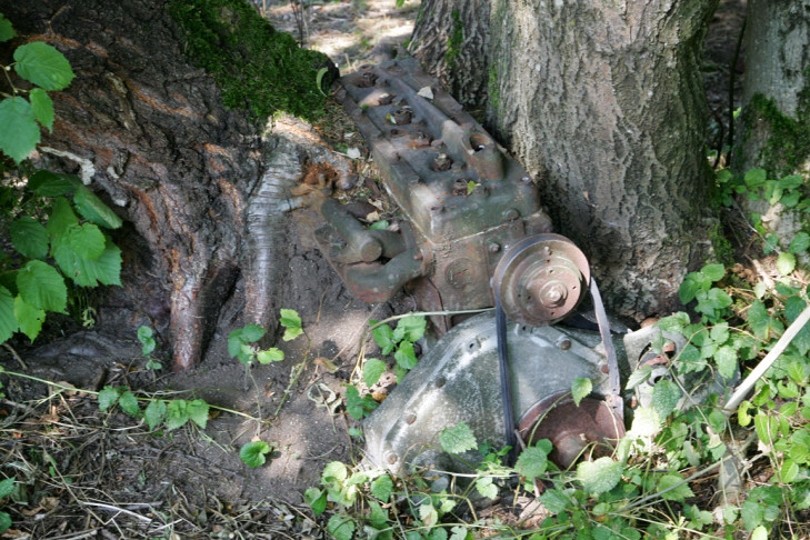 Autofriedhof Schrottplatz Kaufdorf Schweiz