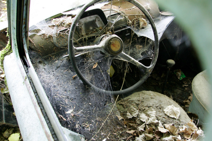 Autofriedhof Schrottplatz Kaufdorf Schweiz