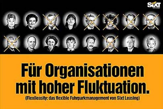 Watschen f�r Sixt-Werbung