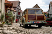 Mit dem DKW F89 Universal auf der Fachwerkstra�e