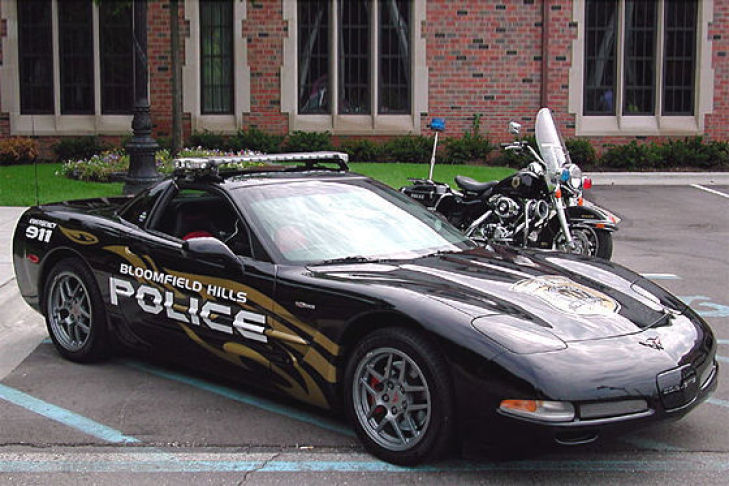 Polizei Corvette