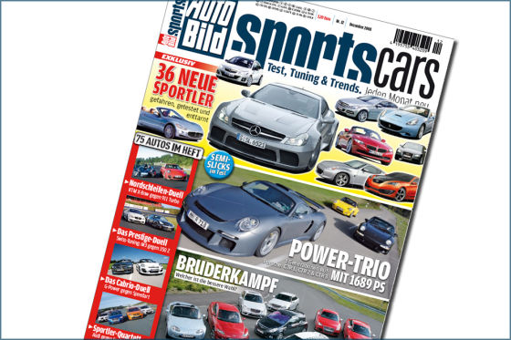 AUTO BILD SPORTSCARS 11/2008