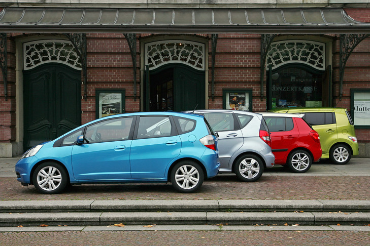 Honda Jazz Mercedes A-Klasse Skoda Fabia Daihatsu Materia