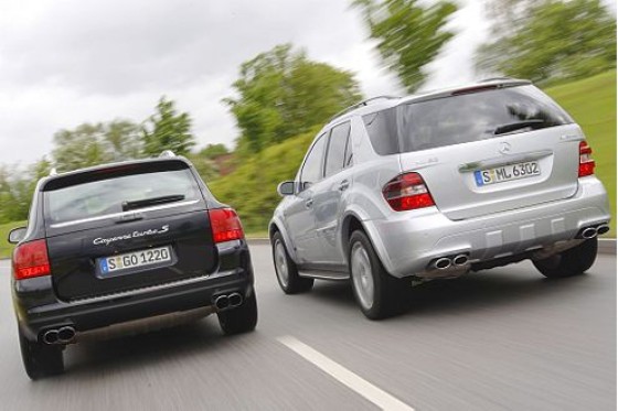Cayenne Turbos S gegen ML 63 AMG