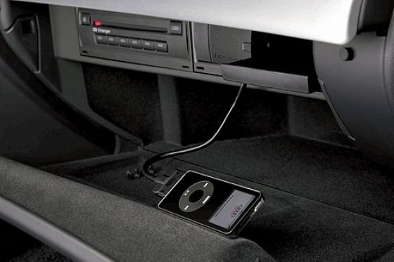Audi music interface
