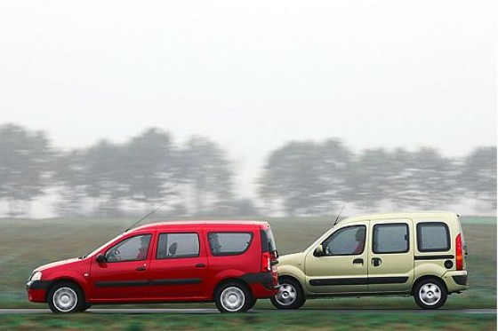 Test Renault Kangoo � Dacia Logan Kombi
