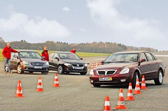 Test Brilliance, Magentis, Passat