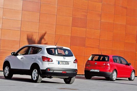 Test VW Golf � Nissan Qashqai