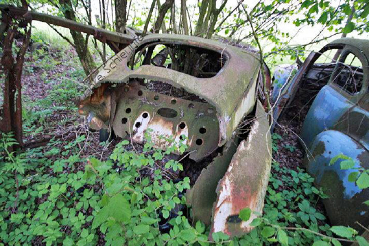 Autofriedhof Schrottplatz 
