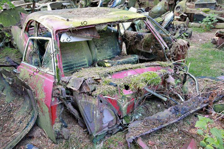 Autofriedhof Schrottplatz 