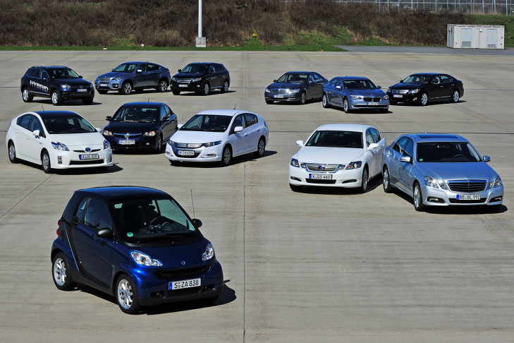Hybridautos in Deutschland