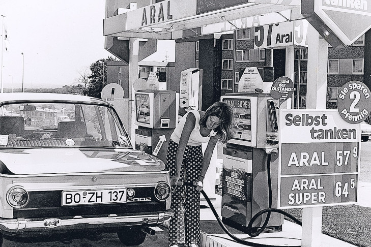 Aral-Tankstelle von 1973