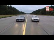 Video: Mercedes 300 SL gegen SLS AMG