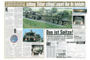 Reportage: Bundeswehr-LKW