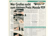 Mazda 929: Gebrauchtwagen