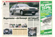Toyota Carina mit Magermotor: Test