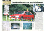 Teststrecken bei Opel
