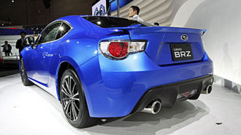 Subaru BRZ: Sitzprobe (Tokio 2011)