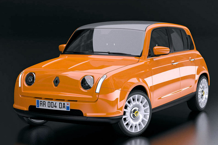 Renault 4-Entwurf