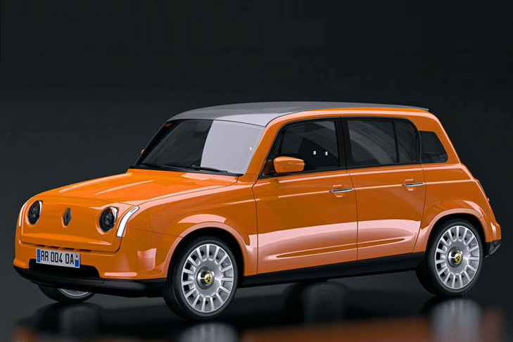 Renault 4-Entwurf