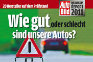 AUTO BILD-Qualit&auml;tsreport 2011