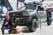 Toyota Tundra Ultimate Motocross Truck: Sitzprobe