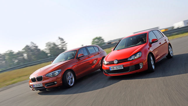 Bmw 125i vs golf 7 gti