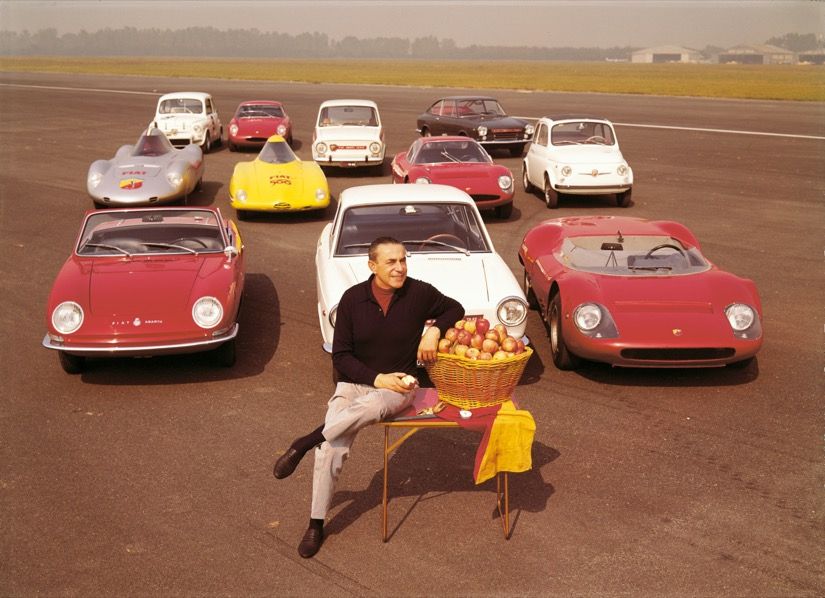 Carlo Abarth und seine Werke: Fiat lieferte die Basis, der Meister die Veredelung. Heute sind seine Automobile in Sammlerkreisen hoch begehrt