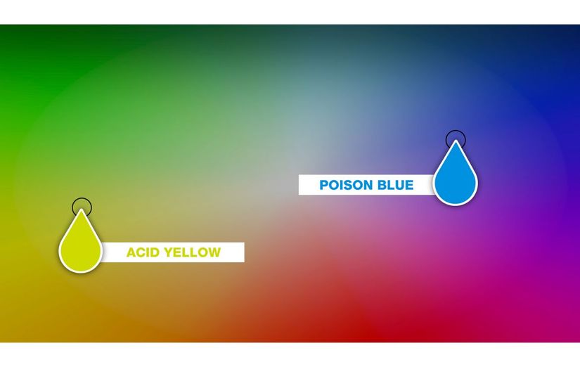 Acid Yellow oder Poison Blue? Jetzt steht die Wahl der offiziellen Einführungsfarbe an. Die Abarth Performance Creators werden entscheiden