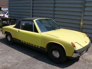 Bild des Angebotes Porsche 914 Chromstoßstangen grüngelb z.Restaurieren