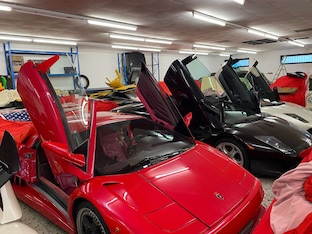 Bild des Angebotes Lamborghini Diablo Two Roadster1996 red gold by Stadelfun