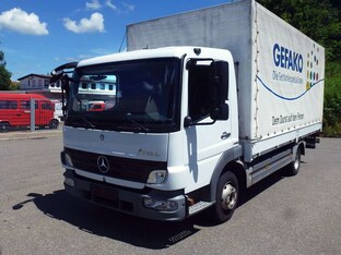 Bild des Angebotes Mercedes-Benz Atego 816 * Pritsche Plane LBW * Plakette grün
