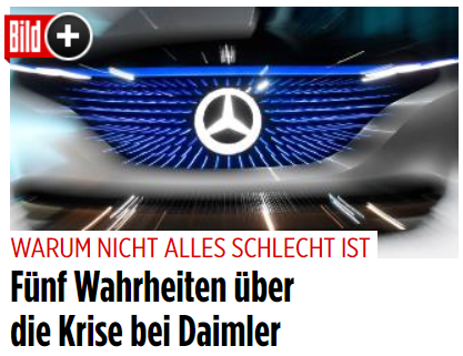 Mercedes F Nf Wahrheiten Zur Daimler Krise Bildplus Autobild De