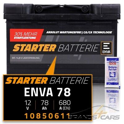 Autobatterie 12V 85Ah 780A/EN BlackMax Starterbatterie statt 74Ah 75Ah 77Ah 80Ah 