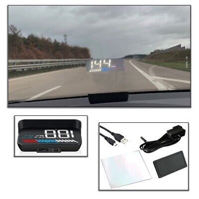 Universal Auto Head Up Display NACHRÜST-SET GPS HUD OBD 2 Digitale Anzeige