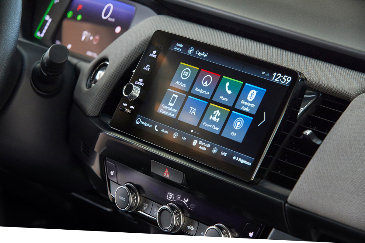 Moderne Konnektivität verbindet Fahrer, Fahrzeug und Umwelt